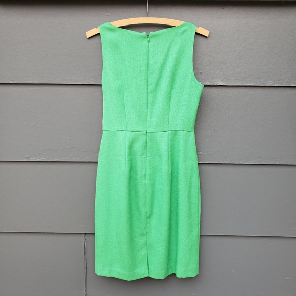 The Limited Kelly Green Tie Front Sheath Dress - 2 - Picture 13 of 16